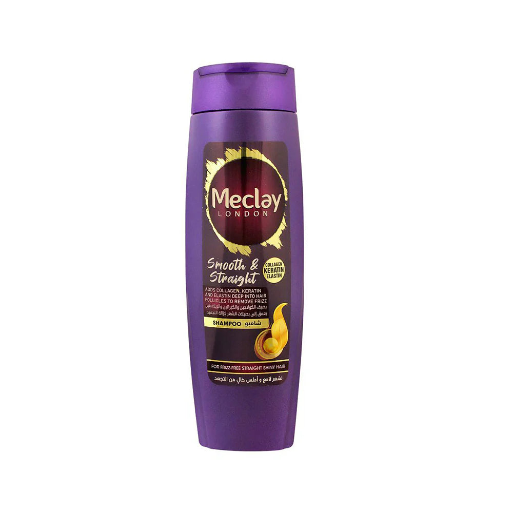 MECLAY LONDON SMOOTH & STRAIGHT SHAMPOO 185ML