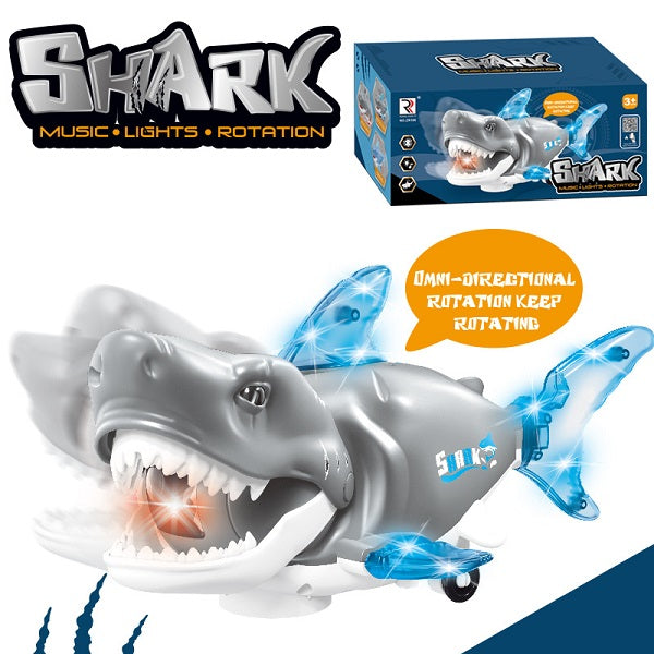 ROTATE SHARK MUSICAL TOY ZR186