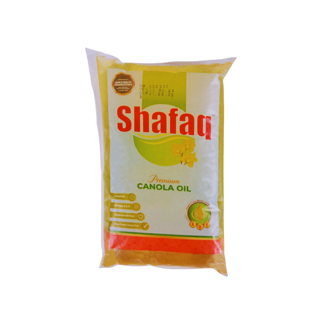 SHAFAQ CANOLA OIL 1LTR