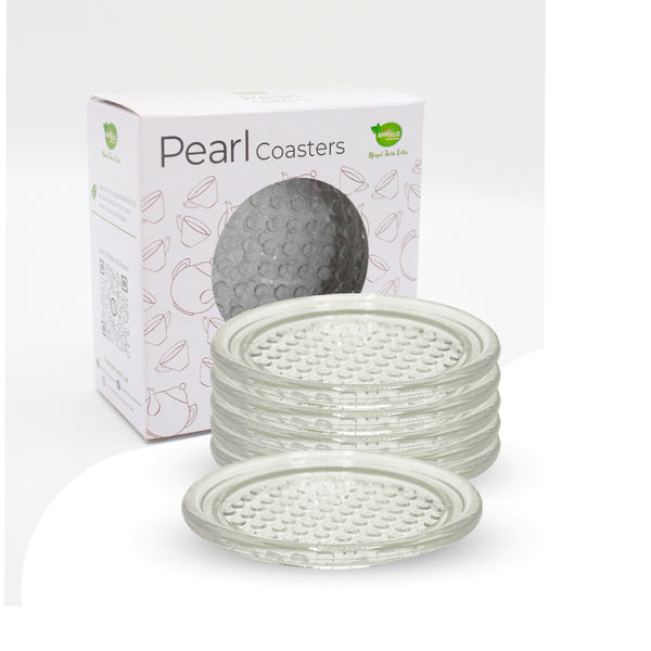 APPOLLO PEARL TEA COASTERS 6 PCS