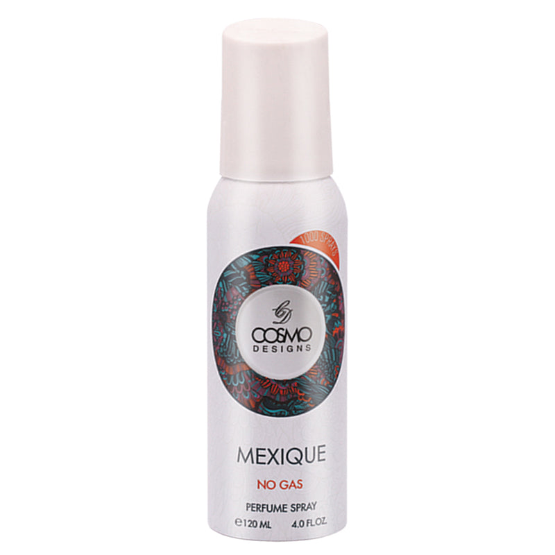 COSMO DESIGNS MEXIQUE NO GAS PERFUME SPRAY 120ML