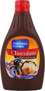 AMERICAN GARDEN CHOCOLATE FLAVORED SYRUP 680GM