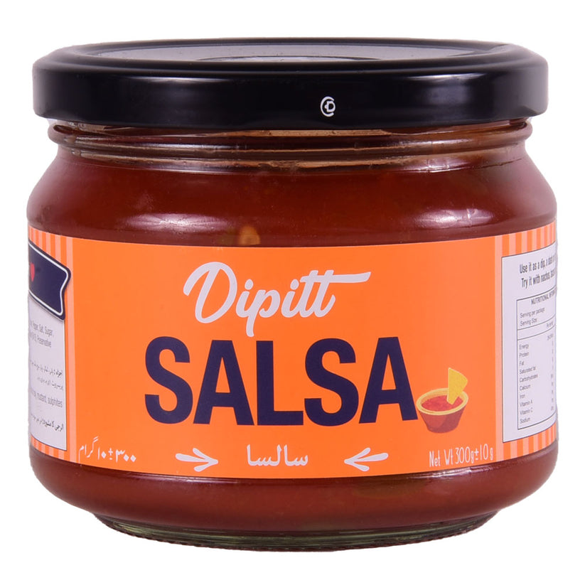 DIPITT SALSA DIP SAUCE 300GM