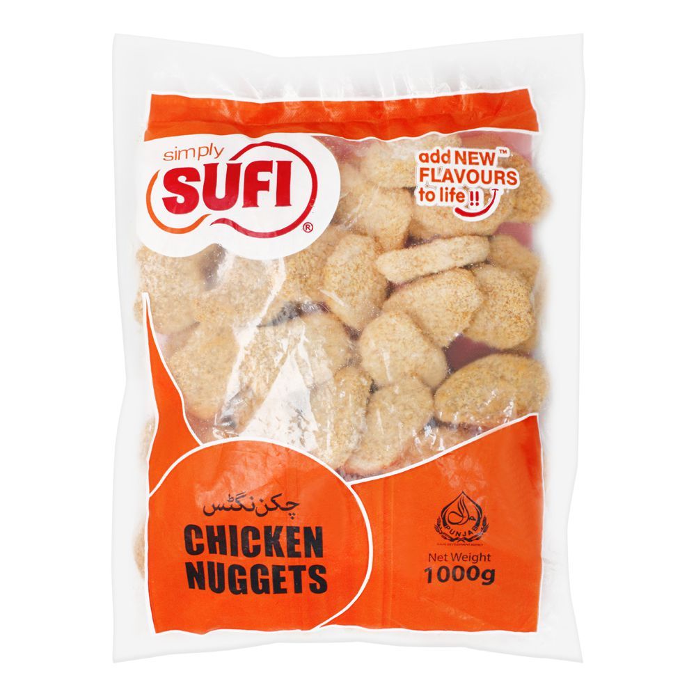 SUFI CHICKEN NUGGETS 1000G POLLY BAG