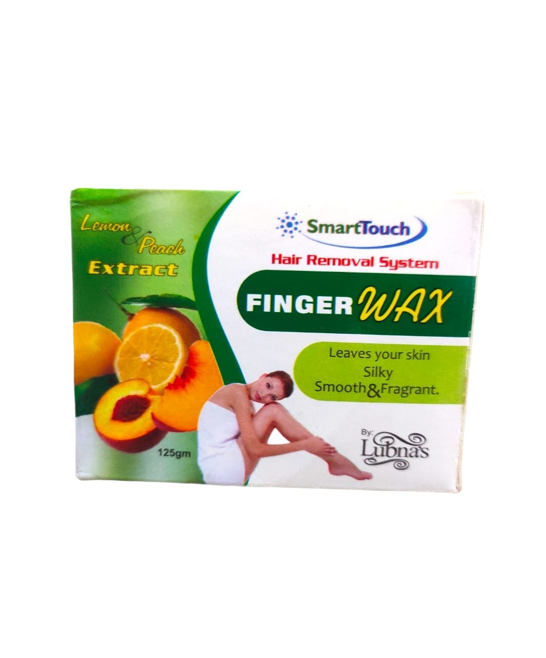 SMART TOUCH FINGER WAX LEMON & PEACH 125GM