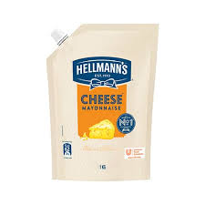 HELLMANNS CHEESE MAYONNAISE POUCH 1KG