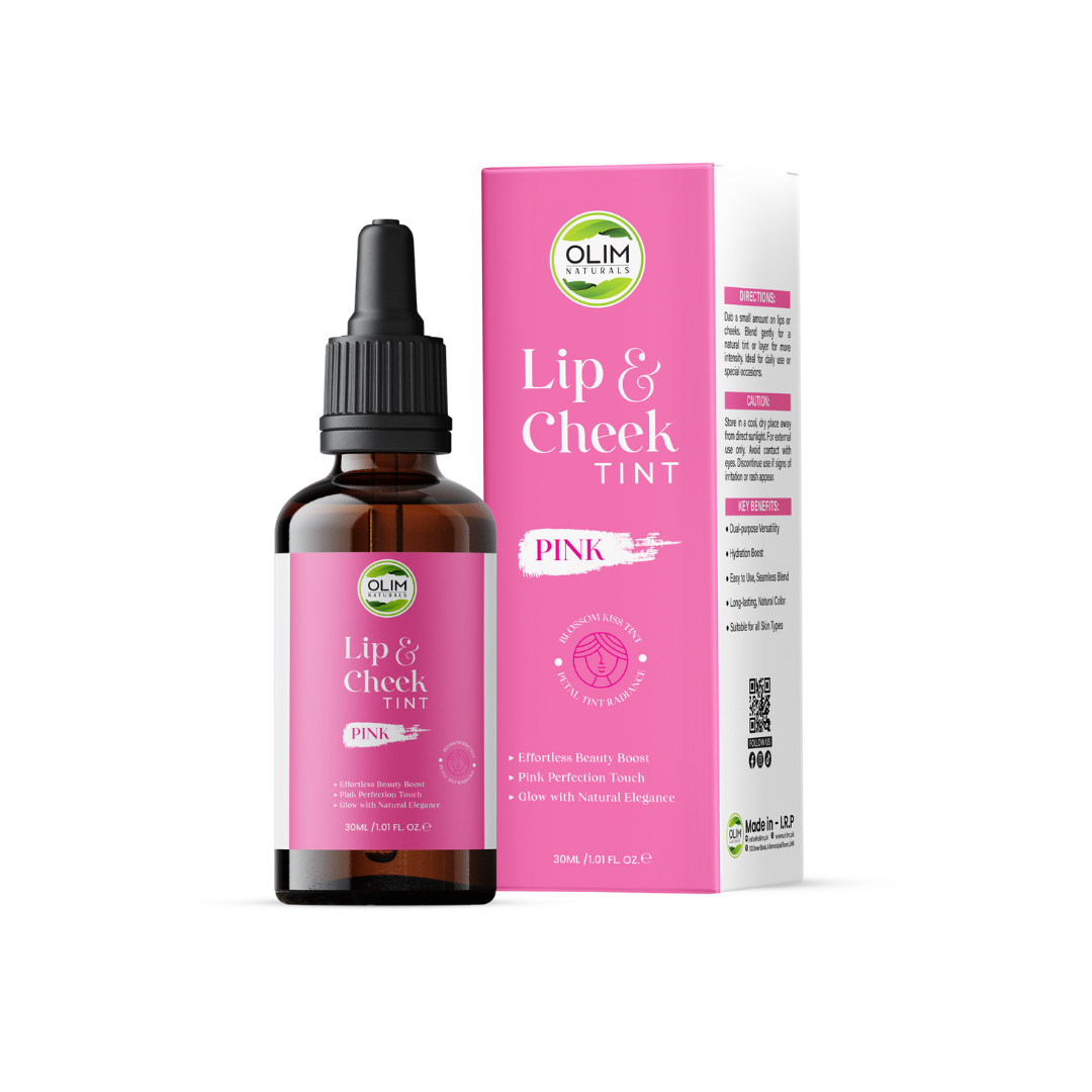 OLIM LIP & CHEEK TINT PINK 30ML