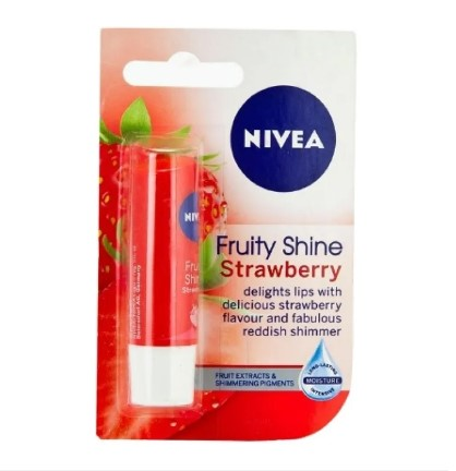 NIVEA FRUITY SHINE STRAWBERRY LIP BALM