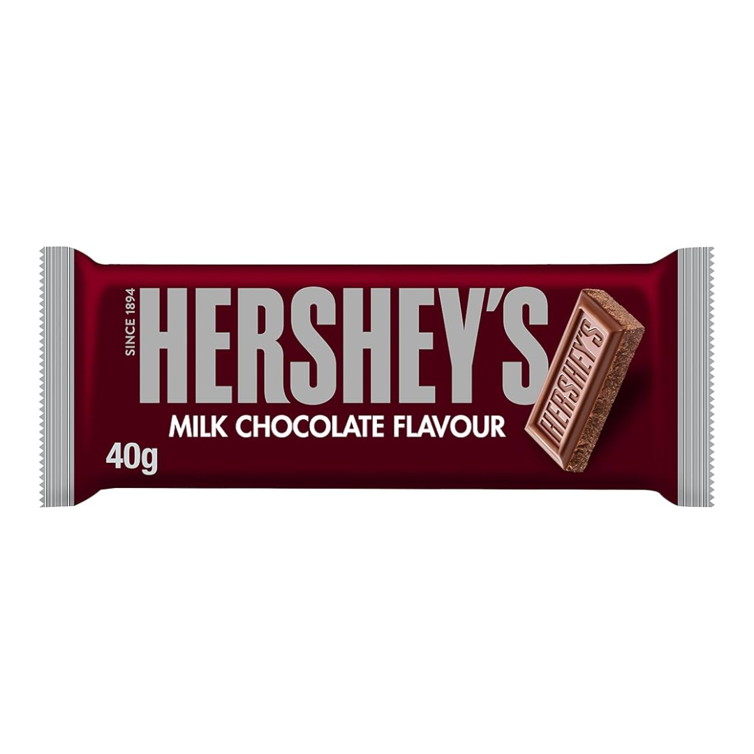 HERSHEYS MILK CHOCOLATE FLAVOUR 40GM