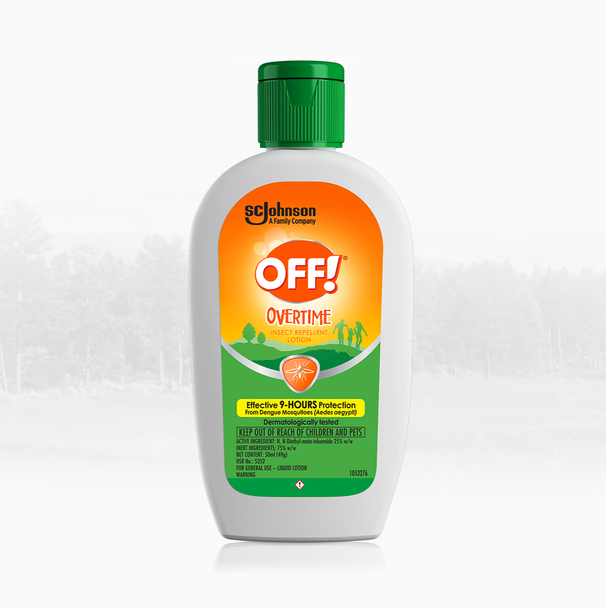 OFF OVERTIME INSECT REPELLENT LOTION 50ML