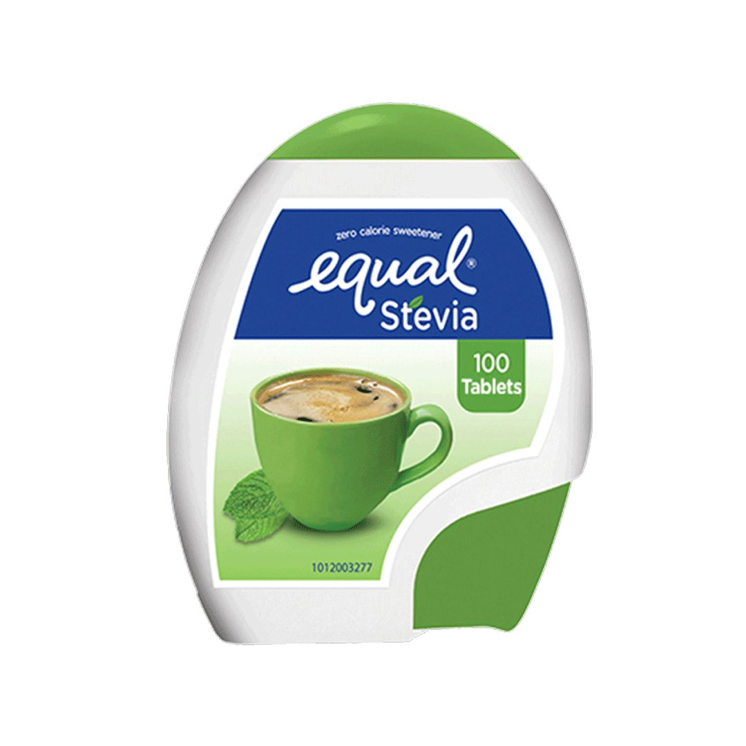 EQUAL STEVIA ZERO CALORIE SWEETENER 100 TABLETS