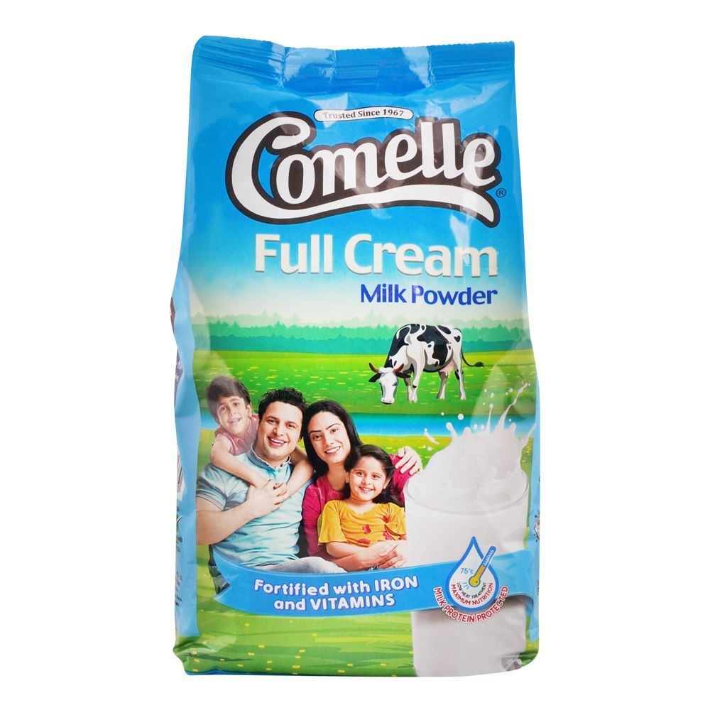 COMELLE FULL CREAM MILK POWDER 390GM POUCH