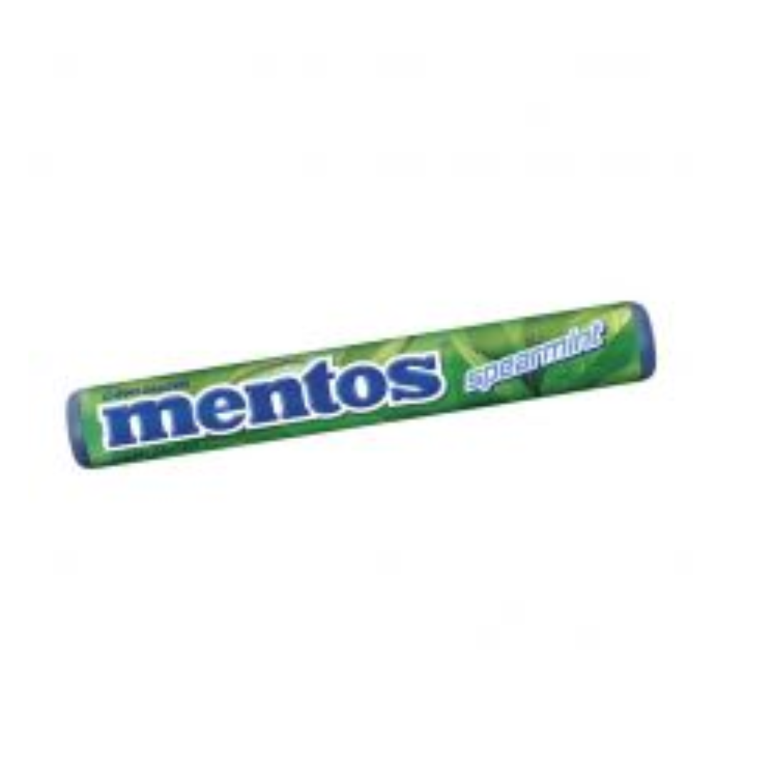 MENTOS SPEARMINT CHEWY DRAGEES 37GM