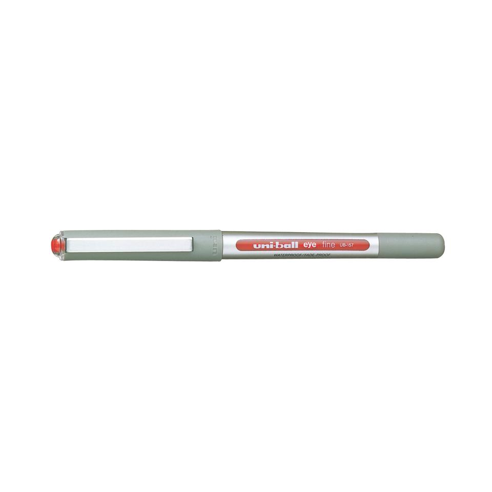 UNI-BALL EYE FINE UB-157 RED WATERPROOF BALL-PEN