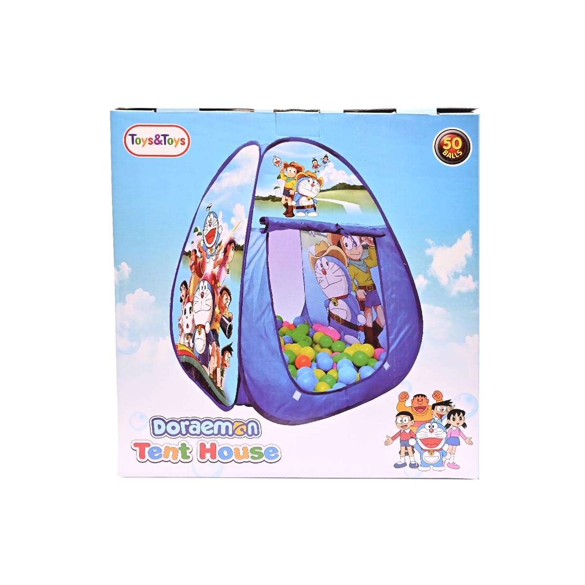 TOYS & TOYS DORAEMON TENT HOUSE 50BALLS TH-02(D)