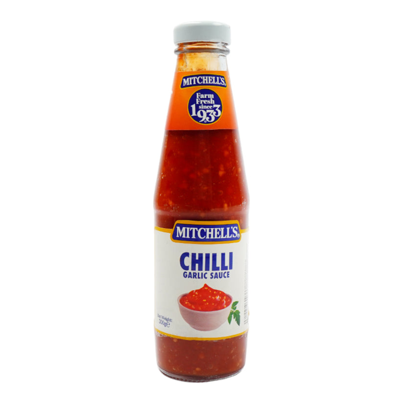 MITCHELLS CHILLI GARLIC SAUCE BOTTLE 300GM