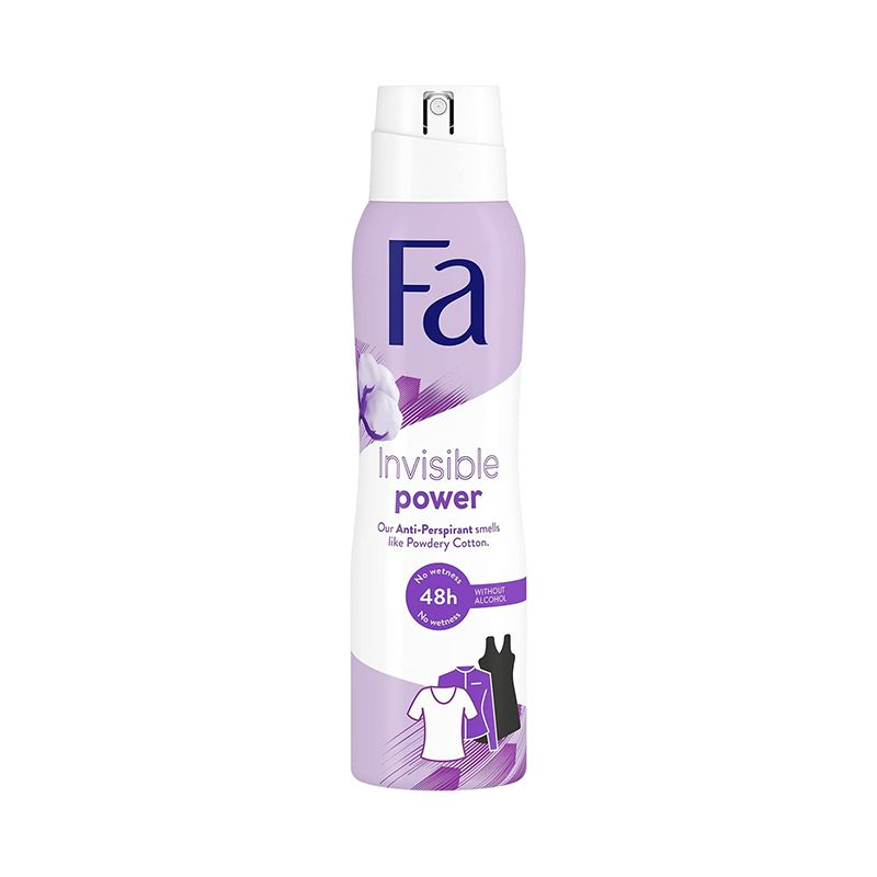 FA INVISIBLE POWER ANTI-PERSPIRANT SPRAY 150ML