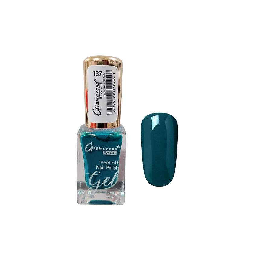 GLAMOROUS FACE PEEL OFF NAIL POLISH GEL 137