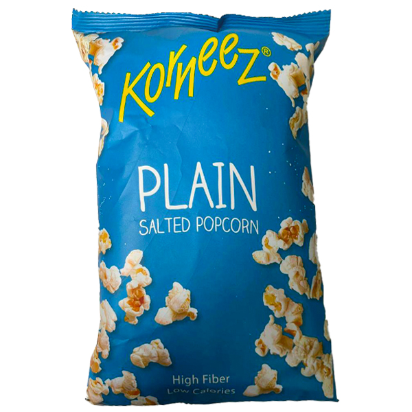 KORNEEZ PLAIN SALTED POPCORN 60GM