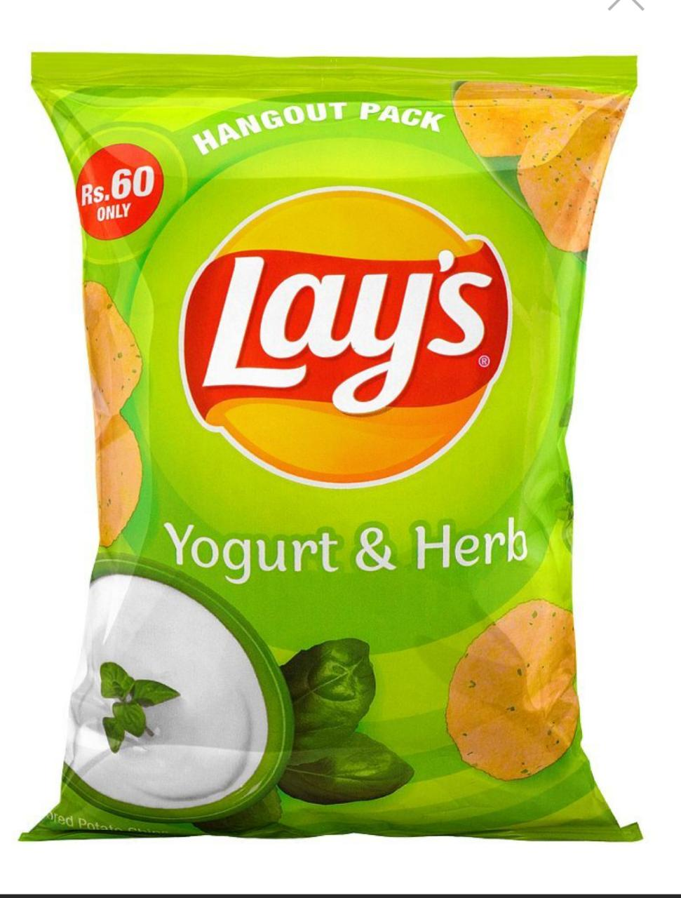 LAYS YOGURT & HERB 39GM