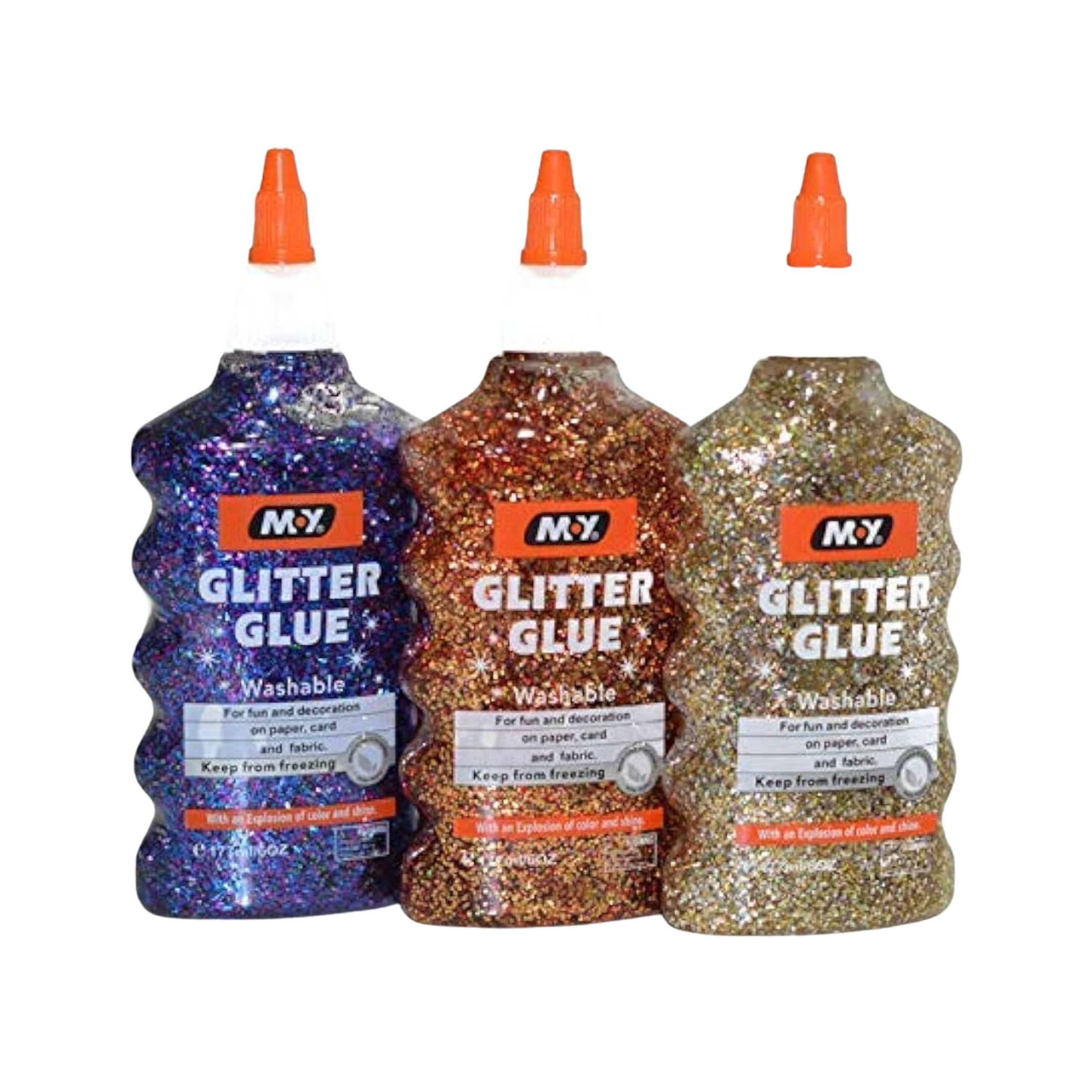 MOY GLITTER GLUE WASHABLE 177ML