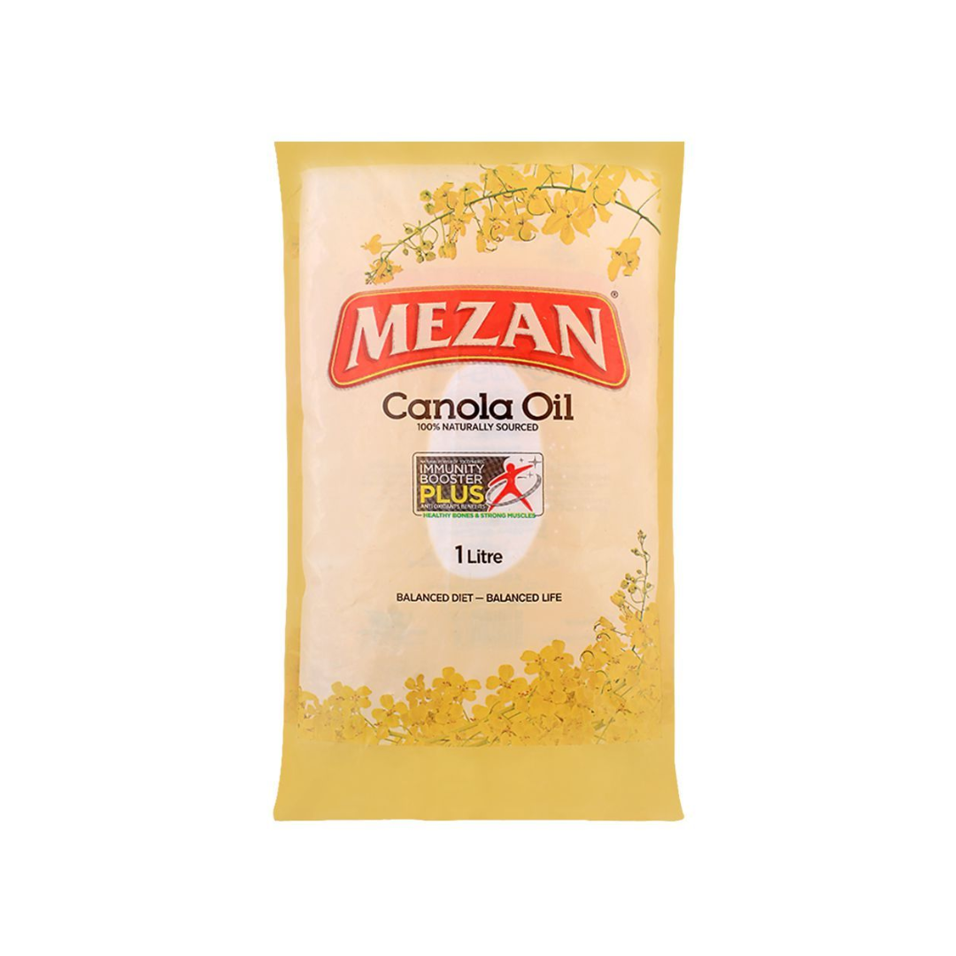 MEZAN CANOLA OIL 1LTR POUCH