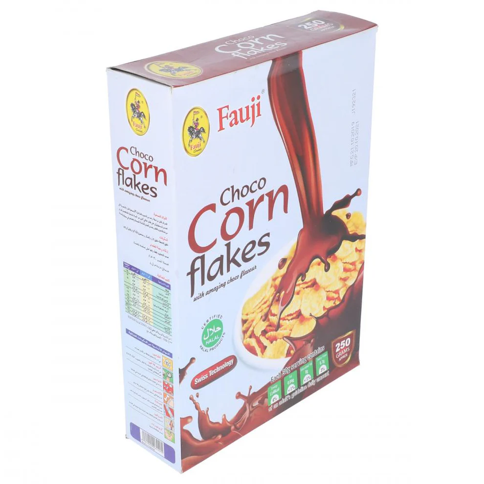 FAUJI CHOCO CORN FLAKES 250GM