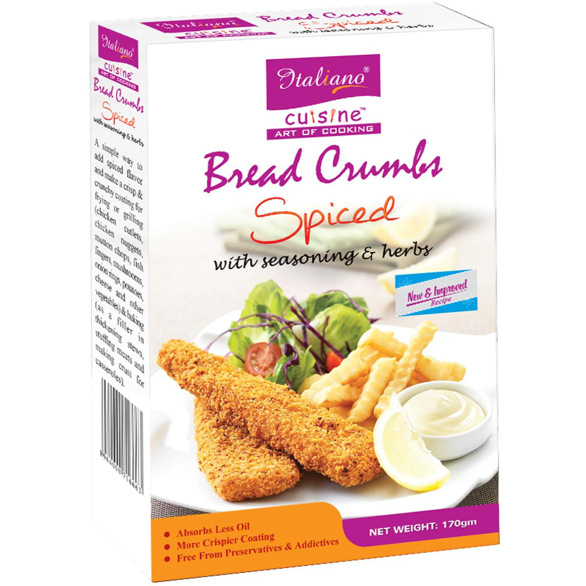 ITALIANO BREAD CRUMBS SPICED 170GM