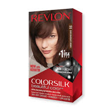 REVLON HAIR COLOR SILK DARK MAHOGANY BROWN 32