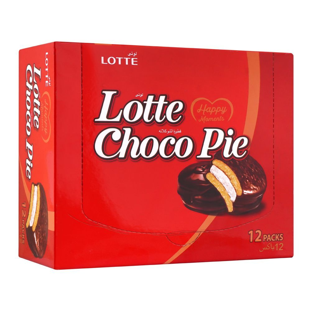 LOTTE CHOCO PIE 28GM 12PCS BOX