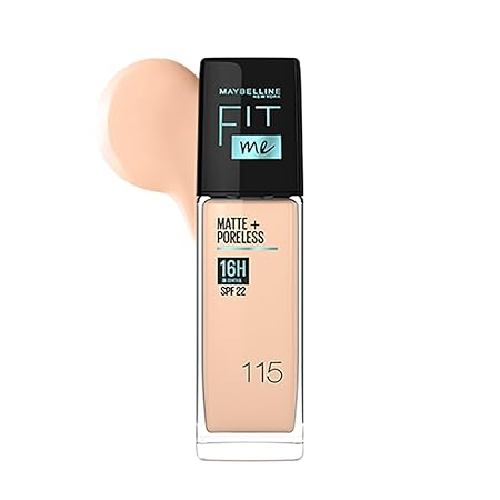 MAYBELLINE FIT ME FOUNDATION 115 IVORY 30ML