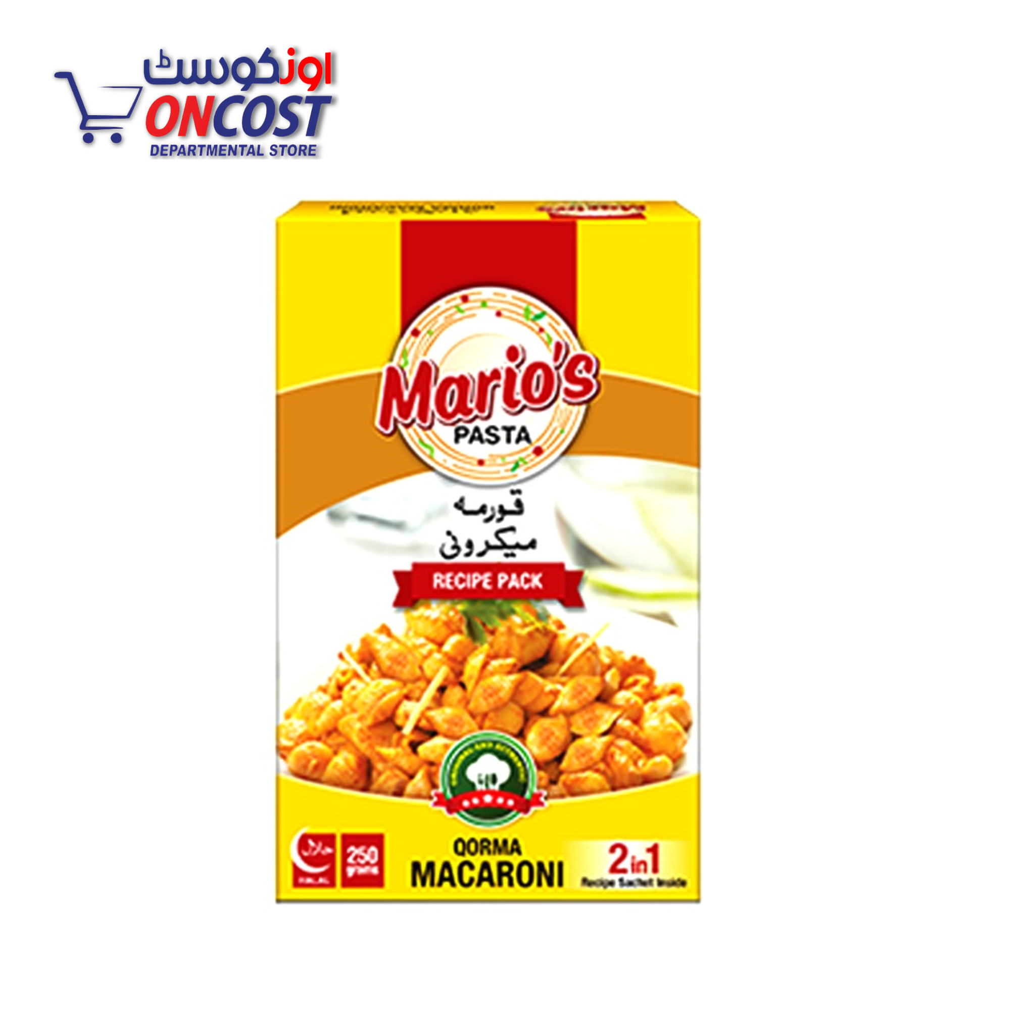 MARIOS QORMA MACARONI 2IN1 225GM