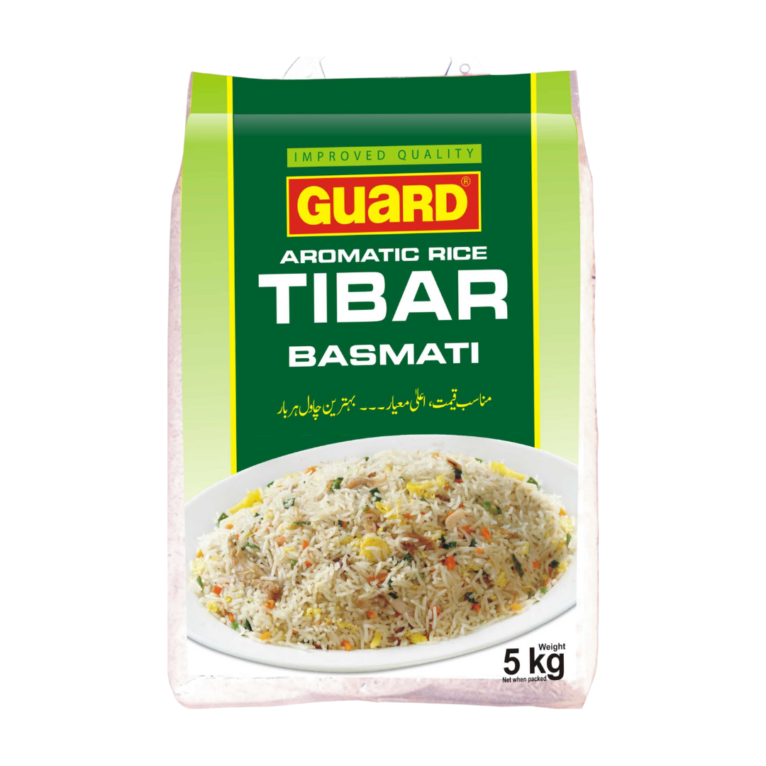 GUARD TIBAR BASMATI RICE 5KG