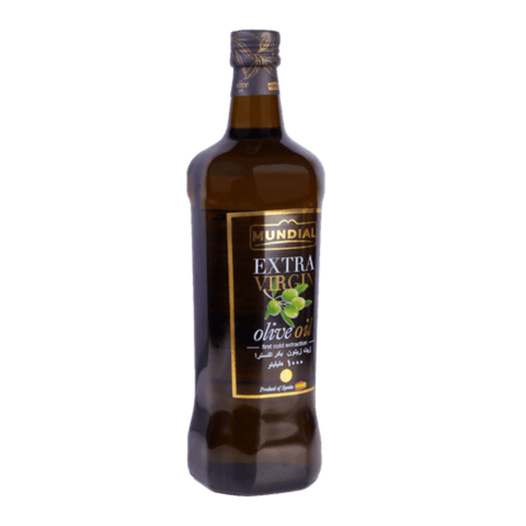 MUNDIAL EXTRA VIRGIN OLIVE OIL BOTTLE 1LTR