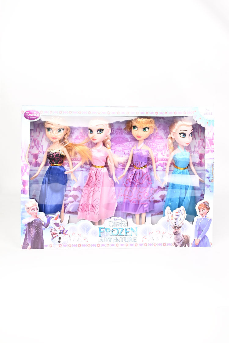 FROZEN ADVENTURE DOLLS 4 PCS 2013A