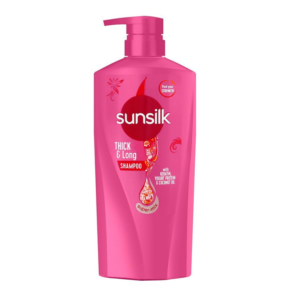 SUNSILK SHAMPOO THHCK & LONG 660ML