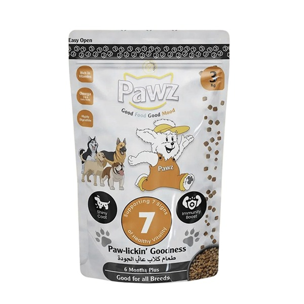 PAWZ DOG FOOD CHICKEN & RICE 3KG