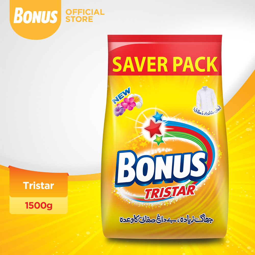 BONUS TRISTAR WASHING POWDER TRISTAR 1.5KG