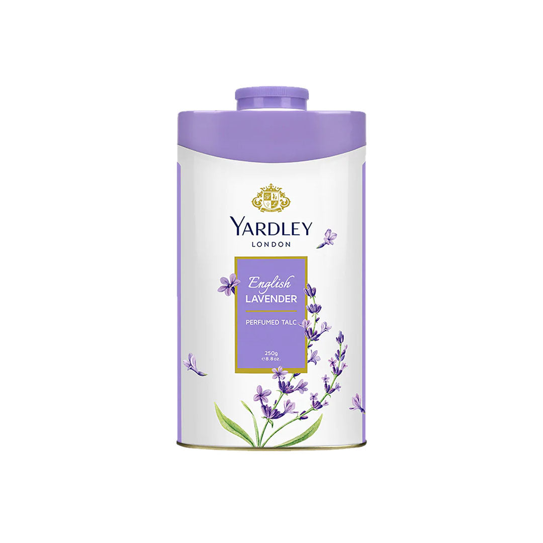 YARDLEY LONDON PERFUMED TALC ENGLISH LAVENDER 250GM