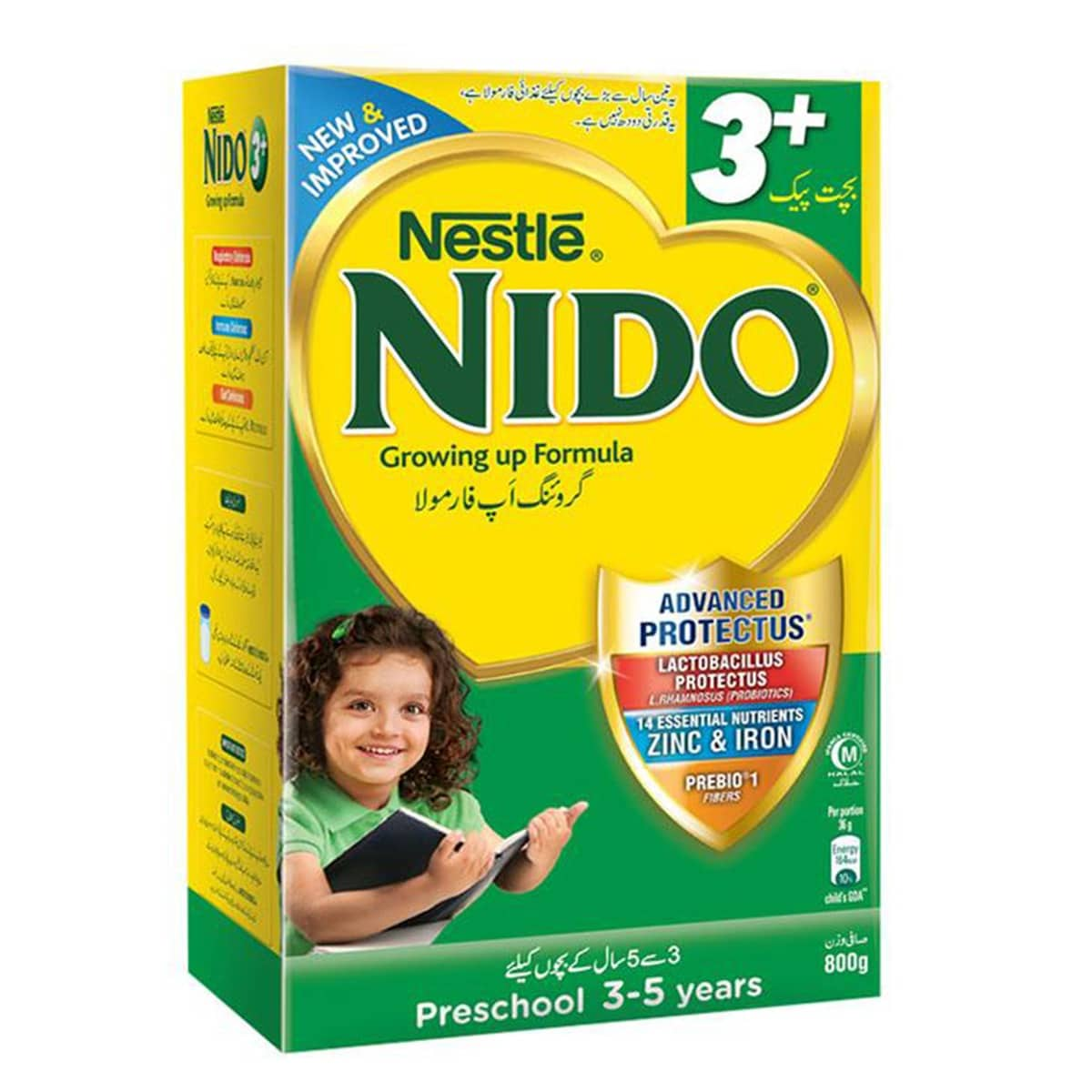 NESTLE NIDO GROWING UP FORMULA+3 150GM