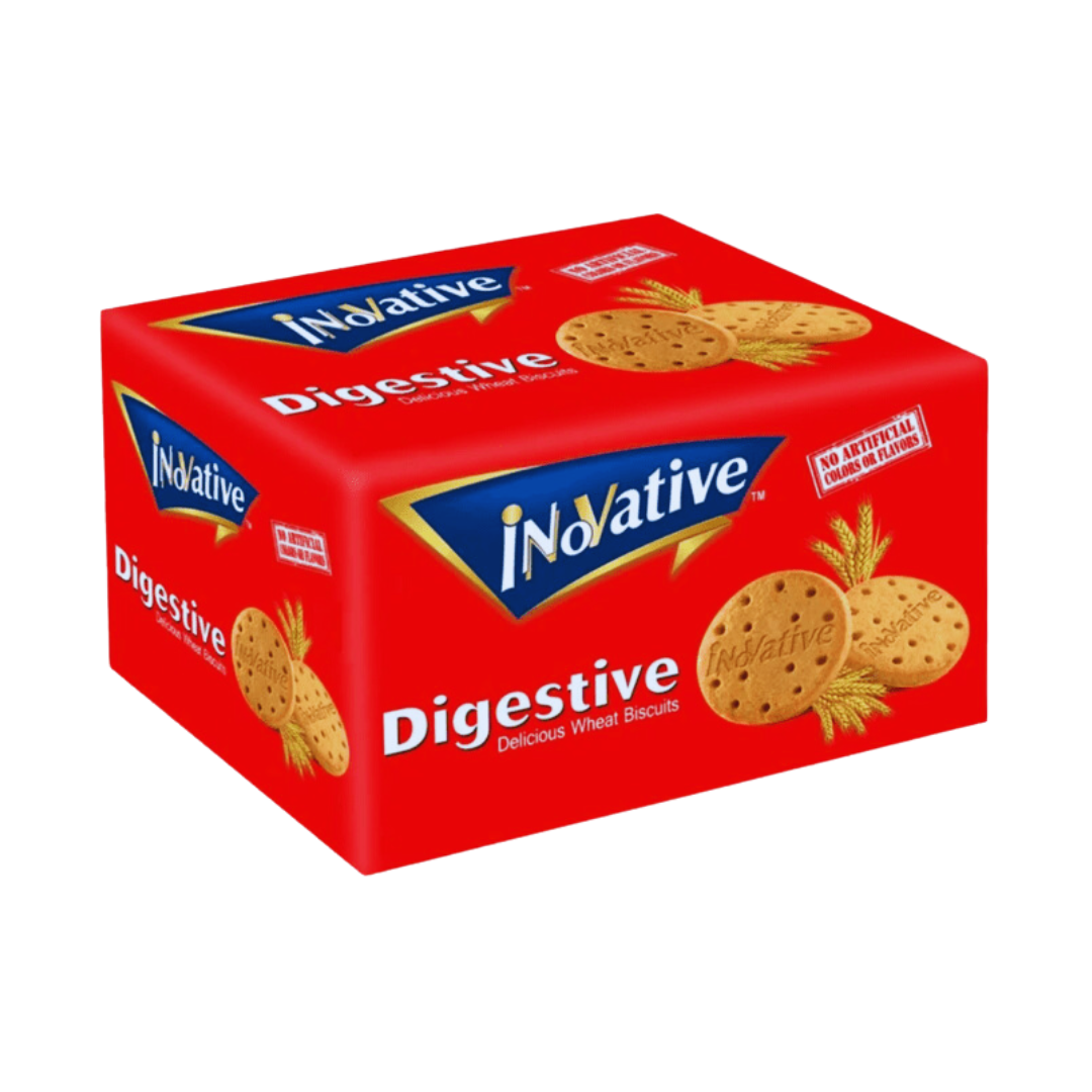 INNOVATIVE DIGESTIVE BISCUIT 18GM 24PCS BOX