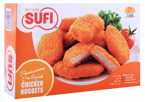 SUFI CHICKEN NUGGETS 270GM