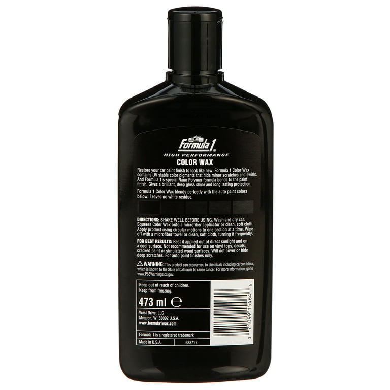 FORMULA 1 COLOR WAX NANO PLOYMER FORMULA 473ML