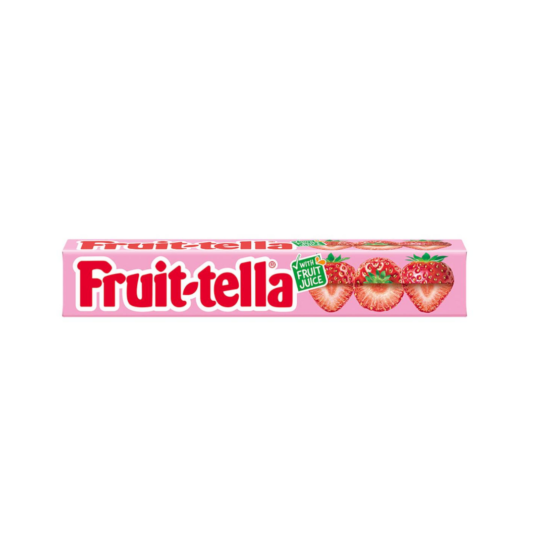 FRUIT-TELLA STRAWBERRY FLAVOUR CHEWY CANDY 32GM