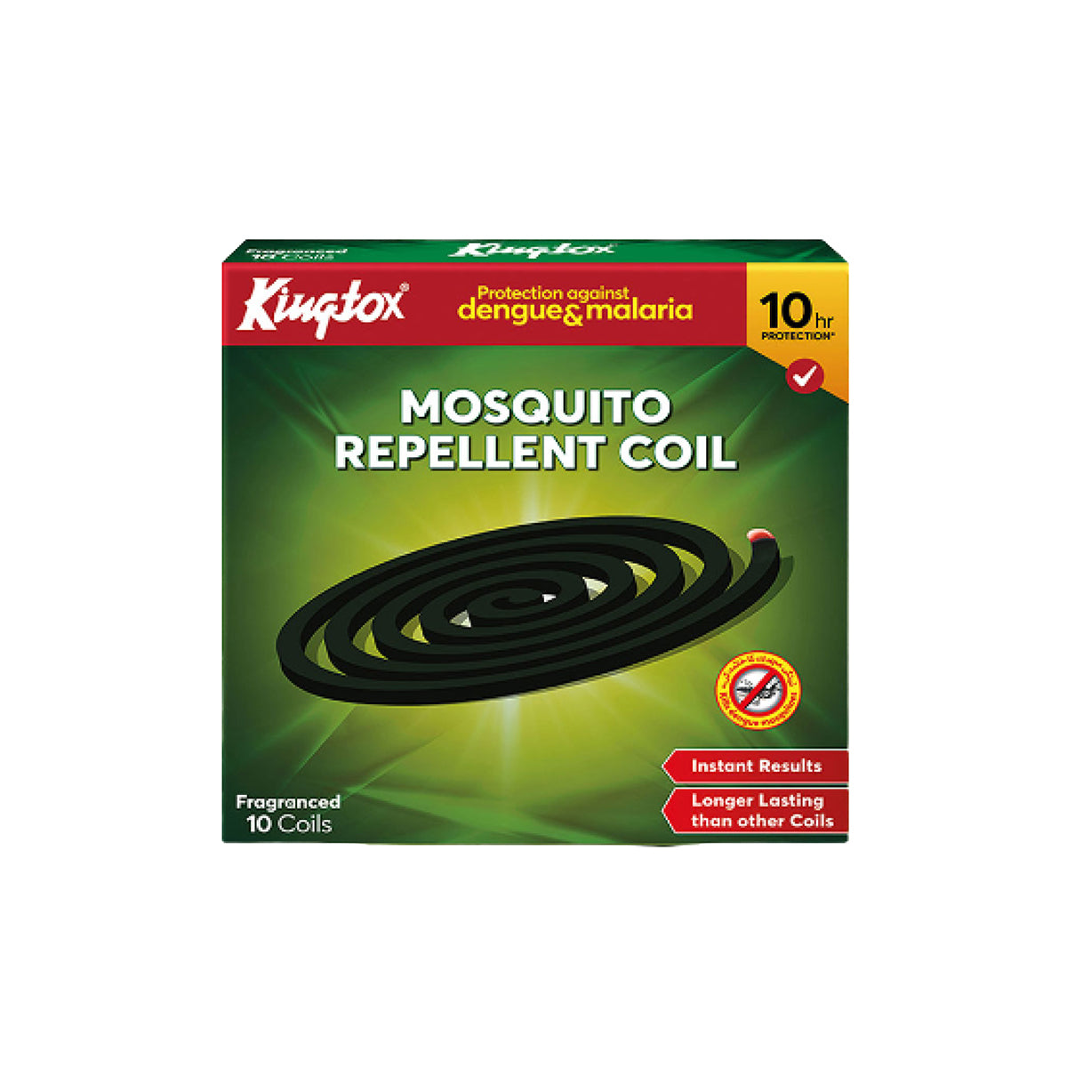 KINGTOX MOSQUITO REPRLLENT COIL FRAGRANCED 10-COILS