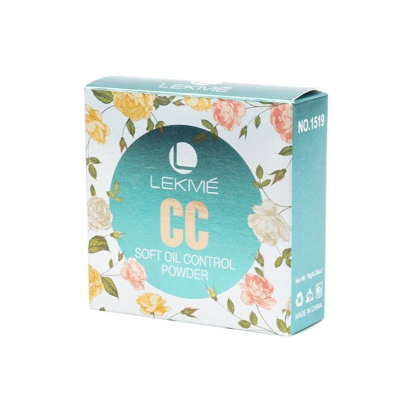 LEKME CC SOFT OIL CONTROL POWDER FOUNDATION 2IN1