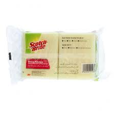 SCOTCH BRITE SPONGE GREEN KITCHEN SAVER PACK 2 IN 1