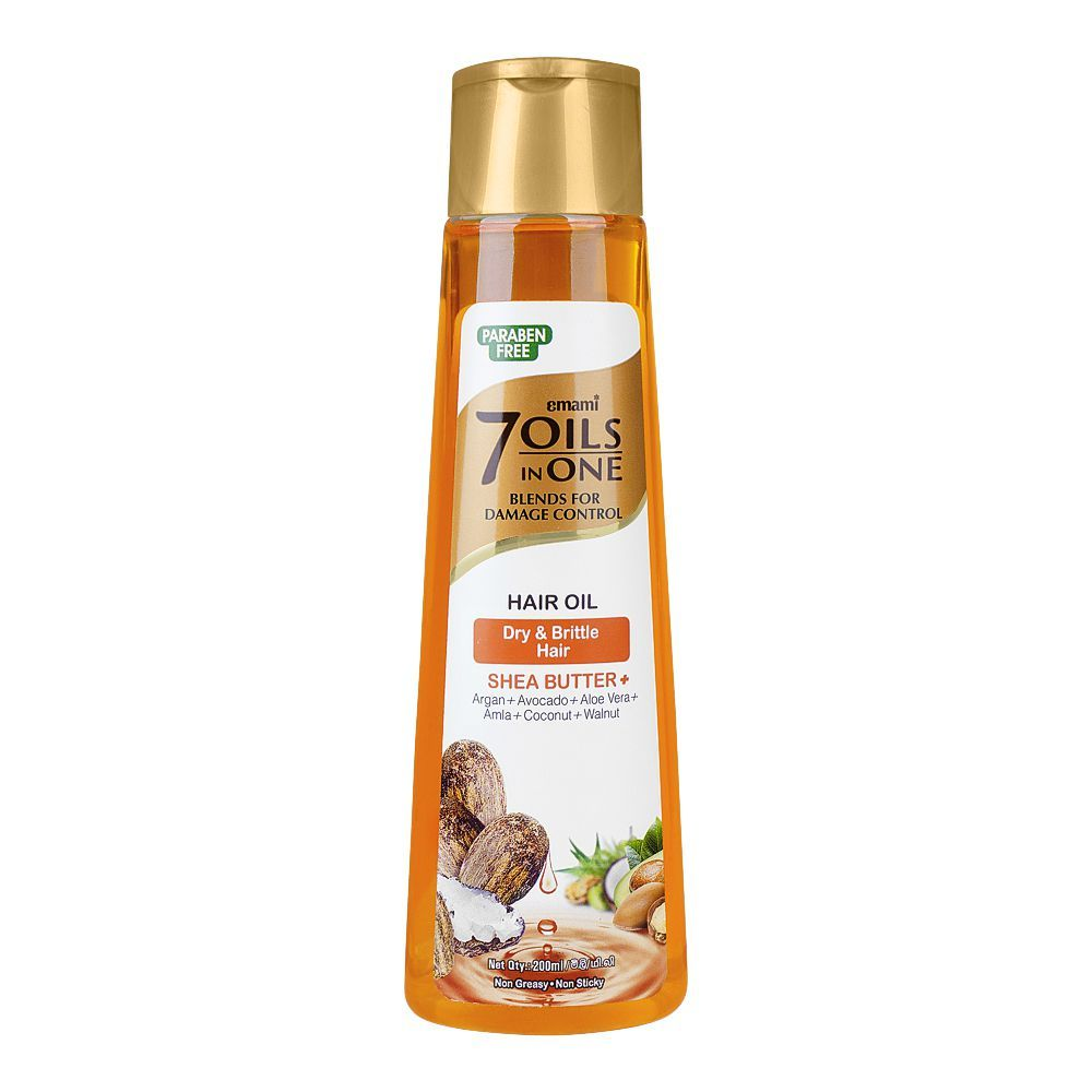 EMAMI 7 OILS IN ONE HAIR OIL SHEA BUTTER+ 200ML