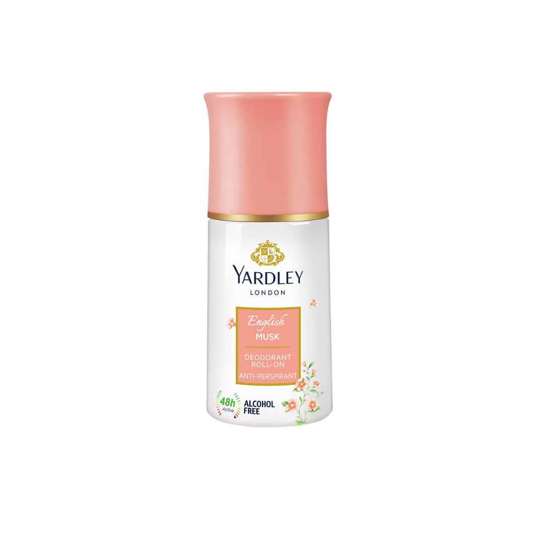 YARDLEYLONDONENGLISH MUSK ANTI-PERSPIRANT ROLL-ON 50ML