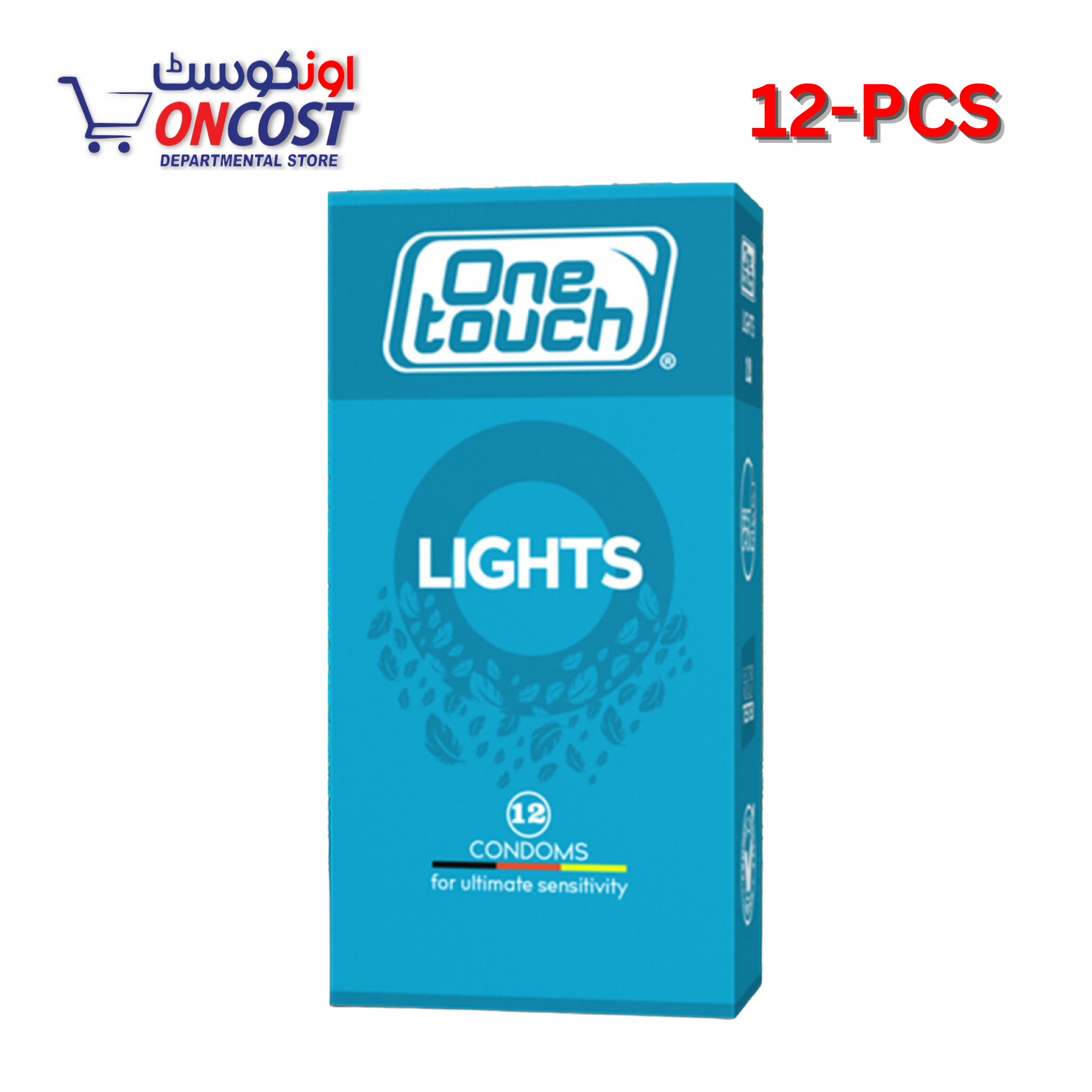 ONE TOUCH LIGHTS CONDOM 12PCS